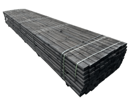 Dura² Balk – 5/10 × 500 cm | Afgeronde Boven- en Onderkant