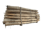 Robinia palen rond | gepunt en ongepunt - Afbeelding 4
