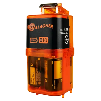 B10 batterij schrikdraadapparaat  (0,1J - 9V/12V)