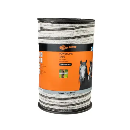 PowerLine lint 40 mm (wit, 200 meter)