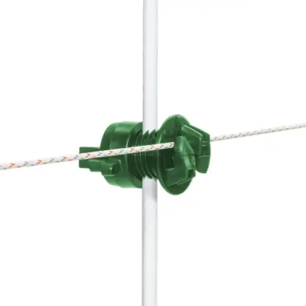 Schroefisolator (groen, palen ø 8,5-13mm, 250 stuks)