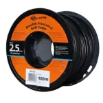 Grondkabel ø2,5mm (100 meter) - 35 Ohm/1km - Afbeelding 2