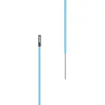 Kunststof paal blauw, 0,50m + 0,20m pen (10 stuks) - Afbeelding 3