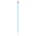 Kunststof paal blauw, 1,35m + 0,20m pen (10 stuks)