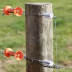 Porseleinen hoekisolator (wit, 60 stuks) - Afbeelding 3