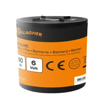 Ronde batterij (6V, 90Ah)