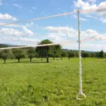 Stijgbeugelpaal (duopack wit, 2 x 5 stuks) - Afbeelding 2