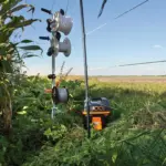 Hertenpaal kunststof (zwart, ø19mm - 2,00 meter, 10 stuks) - Afbeelding 3