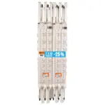 Duopack Vario paal 1,00m Wit (2x10 stuks) - Afbeelding 2