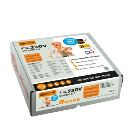 Gallagher honden en kattenschrikdraad starter kit M35 voor huis en tuin (230V)