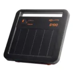 S100 Zonnepaneel schrikdraadapparaat incl. accu  (1,0J - Solar) met gratis stander - Afbeelding 2