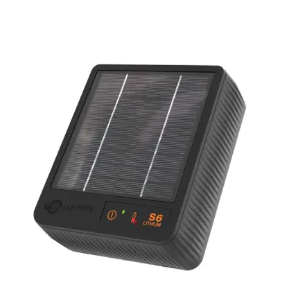 S6li Zonnepaneel schrikdraadapparaat incl. accu  (0,08J - Solar)