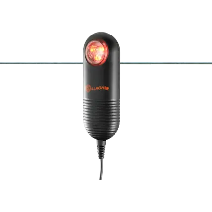 Afrasteringscontrole lampje
