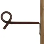 Afstandisolator krulstaart (terra, 17,5cm, 10 stuks) - Afbeelding 2